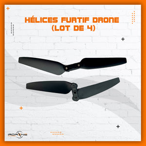 Hélices Furtif Drone (lot de 4)