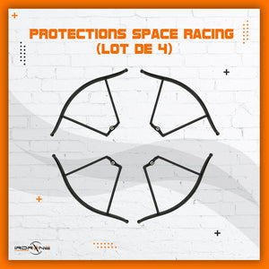 Protections SPACE RACING (lot de 4)