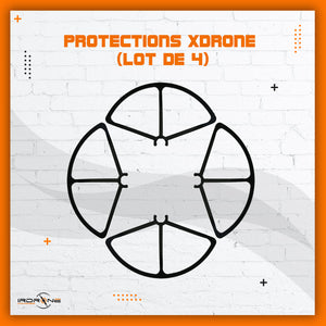 Protections XDrone (lot de 4)