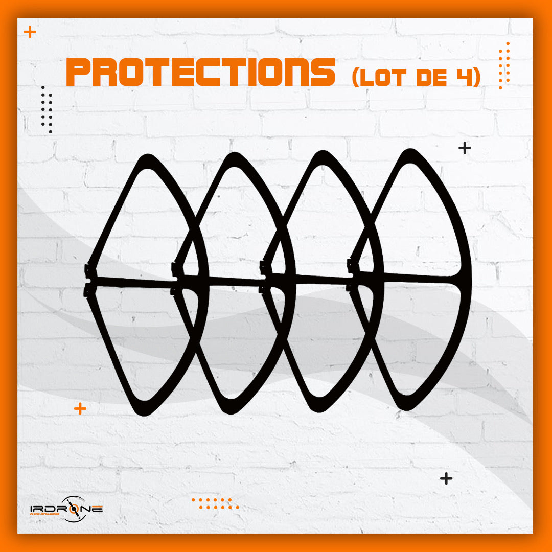 Protections GHOST DRONE (lot de 4)